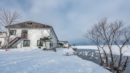 House Winter View