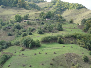 Georgian mountains gudamakari valley - Image       