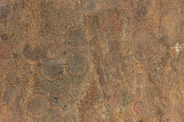 rusty iron sheet surface