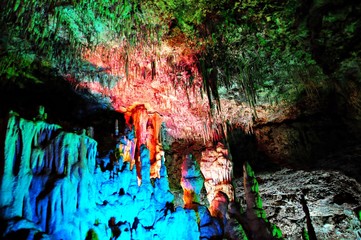 cave of stalactite...