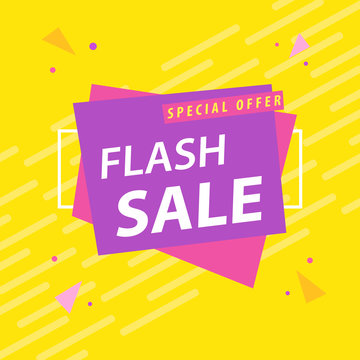 flash sale banner
