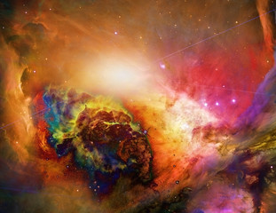 Obraz na płótnie Canvas Galactic Space