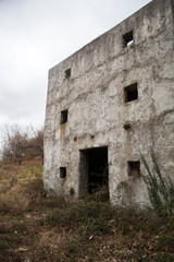 An abandoned house