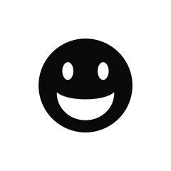 Smile icon, smile symbol