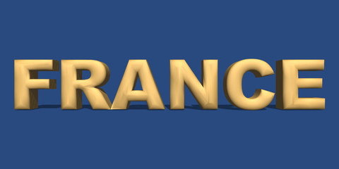 Word france closeup © pavlofox