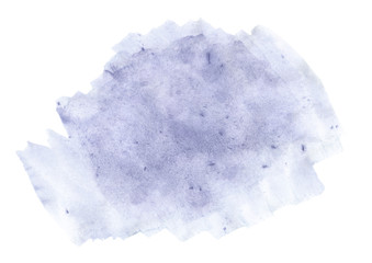 Abstract purple watercolor background.The color splashing on the paper.Template for design