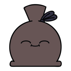 cute cartoon sack