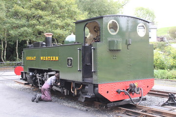 old steam locomotive