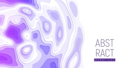 Bright abstract background in violet and blue tones.