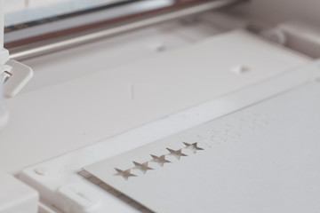 Cutting plotter flatbed machine