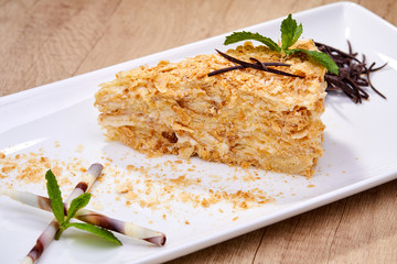 traditional napoleon cake