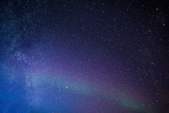 beeindruckender Nachthimmel in Norwegen