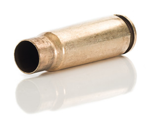Empty rifle cartridge