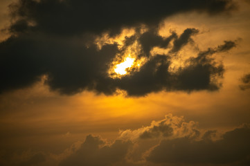 Obraz premium Sunset sky