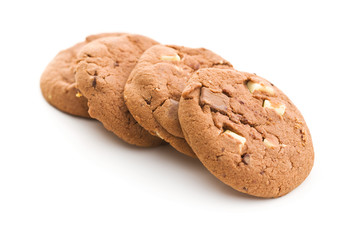 Sweet chocolate cookies.
