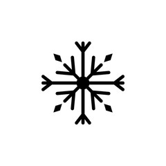 snowflake icon. Element of weather illustration. Signs and symbols can be used for web, logo, mobile app, UI, UX