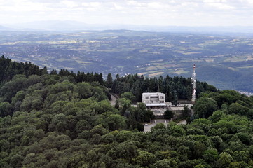 Fototapeta na wymiar A View From Avala Mountain, Serbia