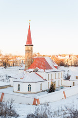 Priory Palace, Gatchina, winter