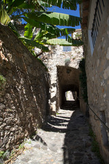 The French village of Biot on the French Riviera