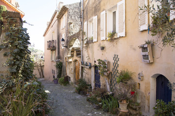 The French village of Biot on the French Riviera