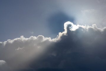 Obraz premium dramatic clouds in the sky