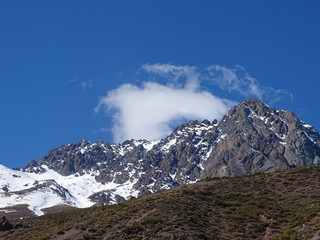 Fototapeta na wymiar paisaje nevado