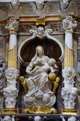 Catedral de Santa María de Toledo inside detail