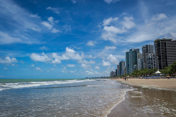 Cities of Brazil - Recife, Pernambuco state's capital - Boa Viagem Beach
