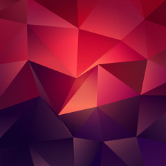 Dark Red with Light Low Poly Backdrop