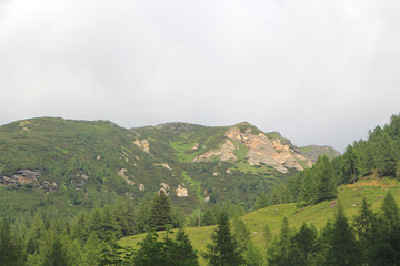 landscape in mountains