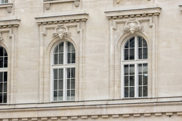 facade of an old building