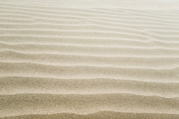 High angle view of sand dunes in desert