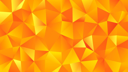 Yellow and Orange Trendy Low Poly Backdrop