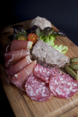 Planche charcuterie