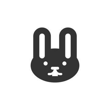 Bunny icon. Element of Easter holidays for mobile concept and web apps. Detailed Bunny icon can be used for web and mobile