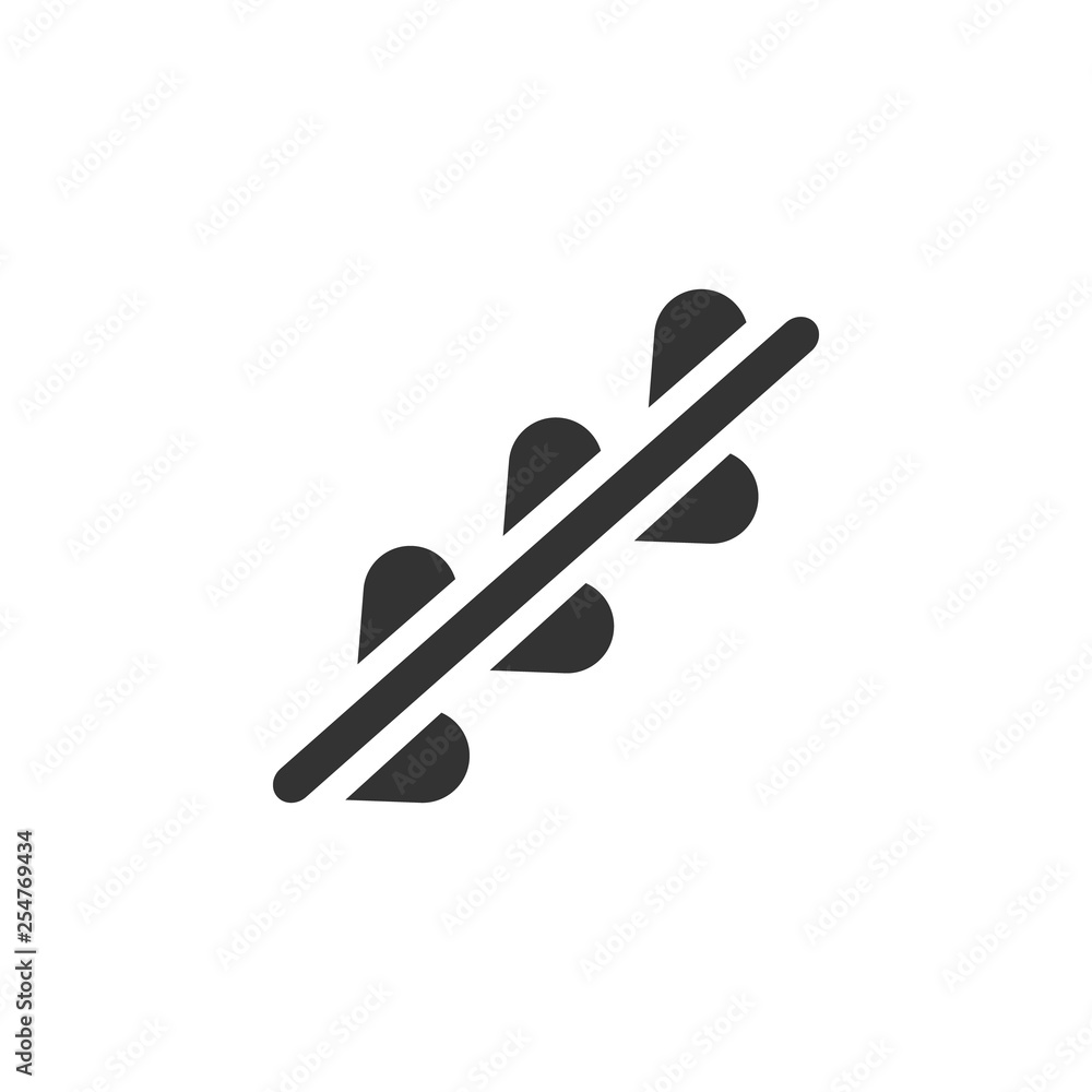 Poster willow icon. element of easter holidays for mobile concept and web apps. detailed willow icon can be