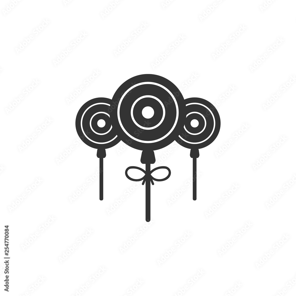 Poster candy icon. element of easter holidays for mobile concept and web apps. detailed candy icon can be u