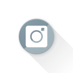 Camera Photo Video button Adaptive icon Material Design illustration