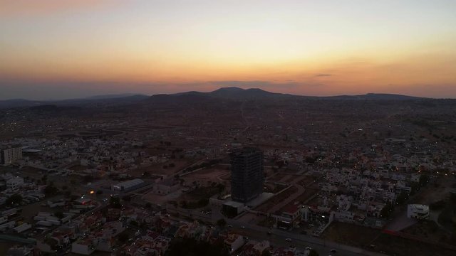 Atardecer en Pachuca Hidalgo