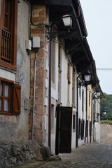 Fototapeta premium A rustic street in Cantabria
