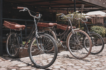Fototapeta na wymiar Bicicletas vintage