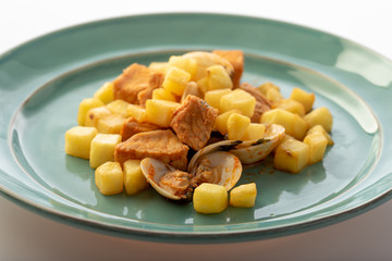 carne de porco alentejana