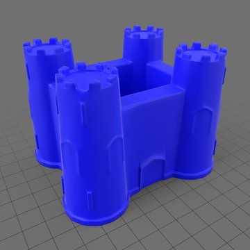 Sand castle bucket