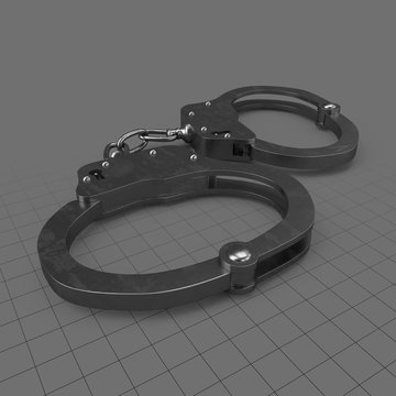 Closed handcuffs