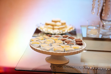 desserts for the wedding reception table and special events
