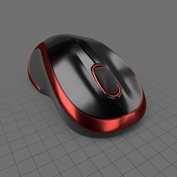 Wireless computer mouse