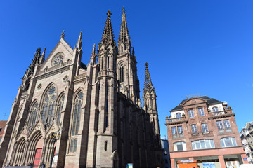 Temple Saint-Étienne in Mülhausen (Mulhouse) Frankreich