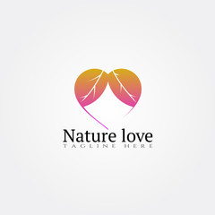 naturals icon template ,leaves logo,creative vector logo design,illustration element
