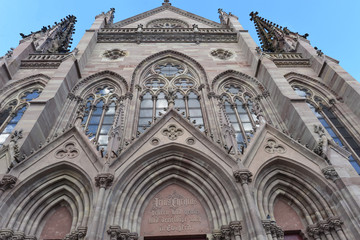 Temple Sainttiennelhausen Mulhouse Frankreich 
