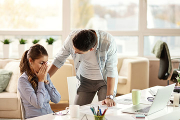 If you make one more mistake you'll be fired!